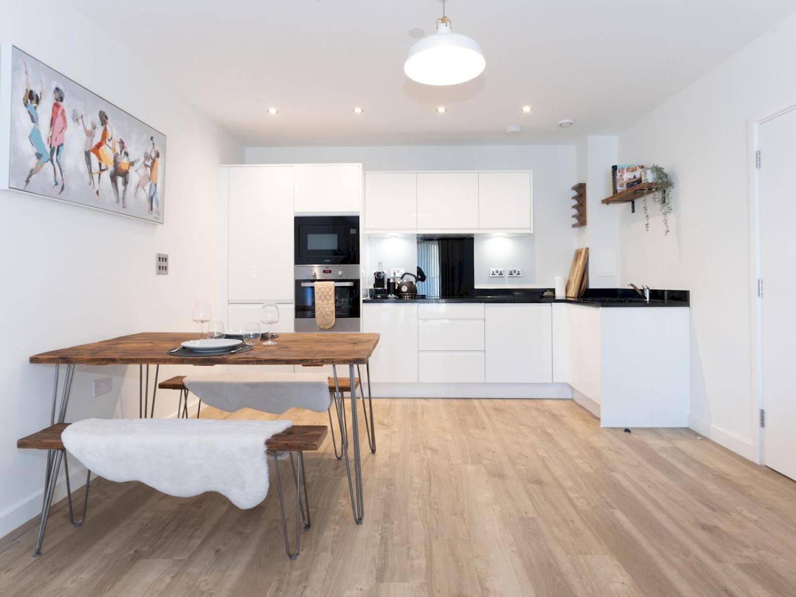 Pass The Keys Stylish Flat Near Charlton Station Londra